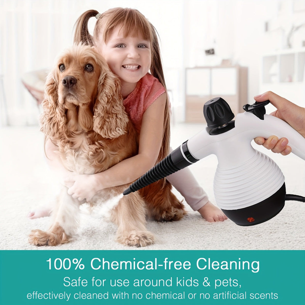 SteamPura - Kills 99.9% of Germs and Effortlessly Removes Stubborn Dirt