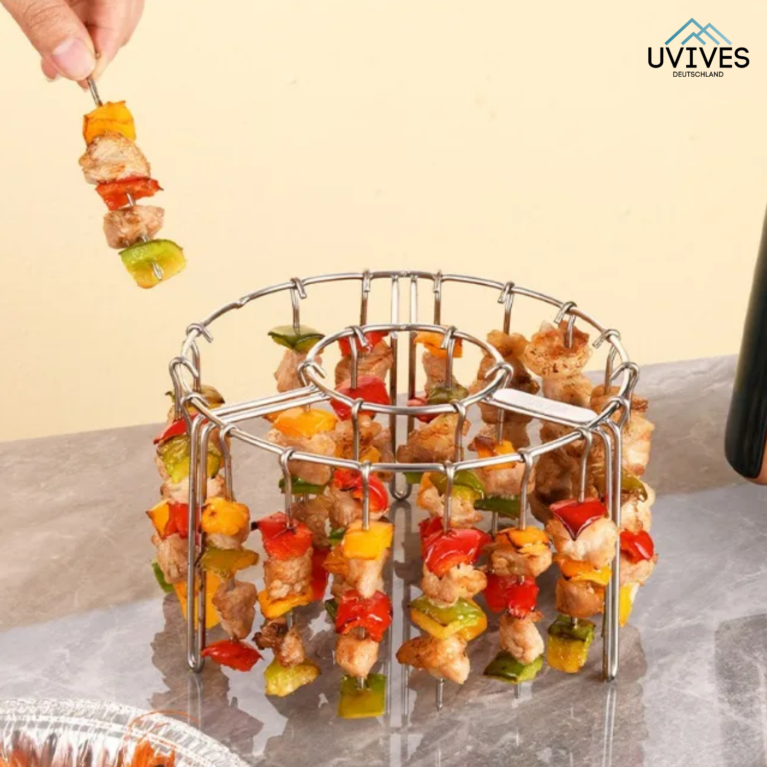 CrispGrill Set – Crispy Enjoyment Without Smoke & Fat!