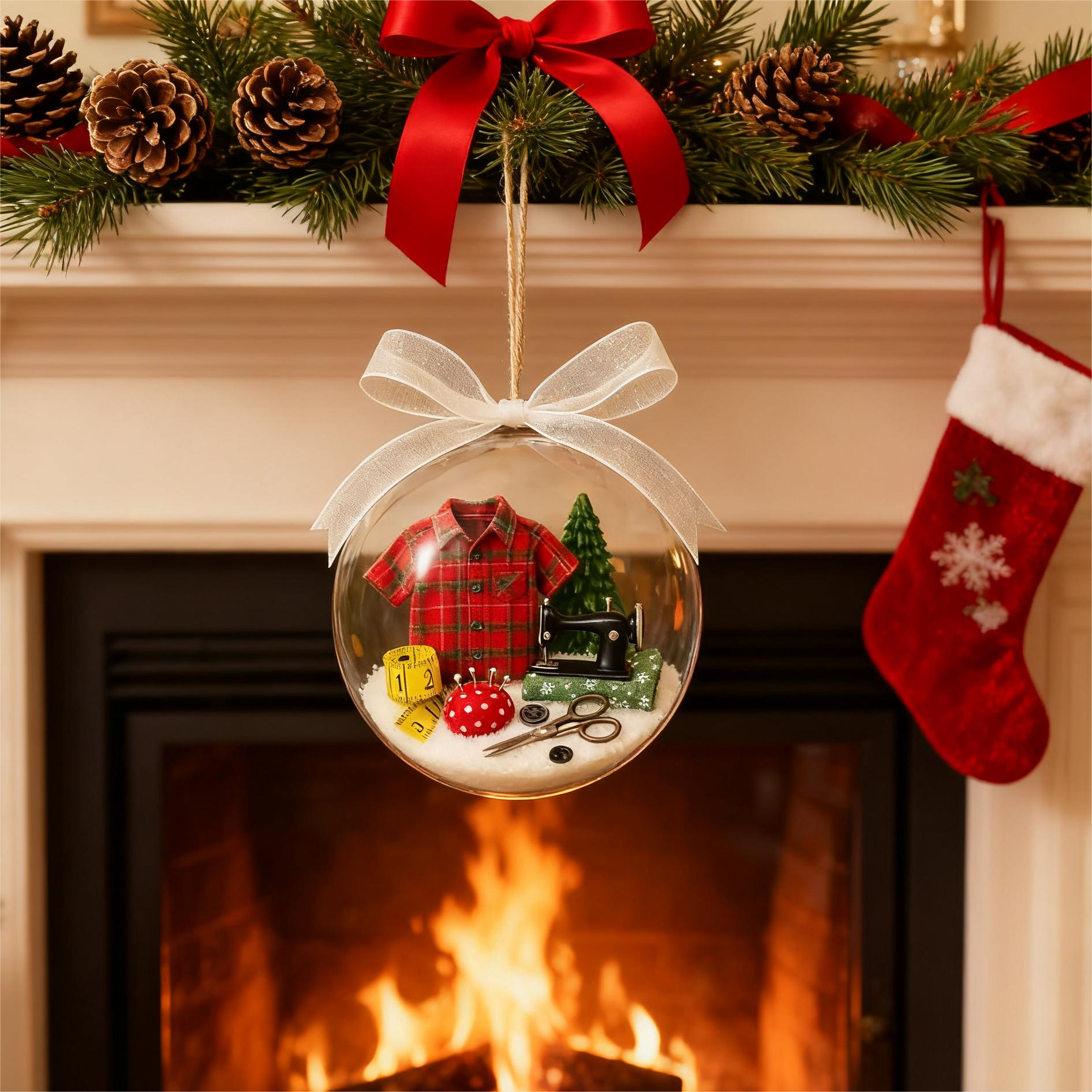 JoySphere – A Touch of Sewing Magic for Your Christmas Tree