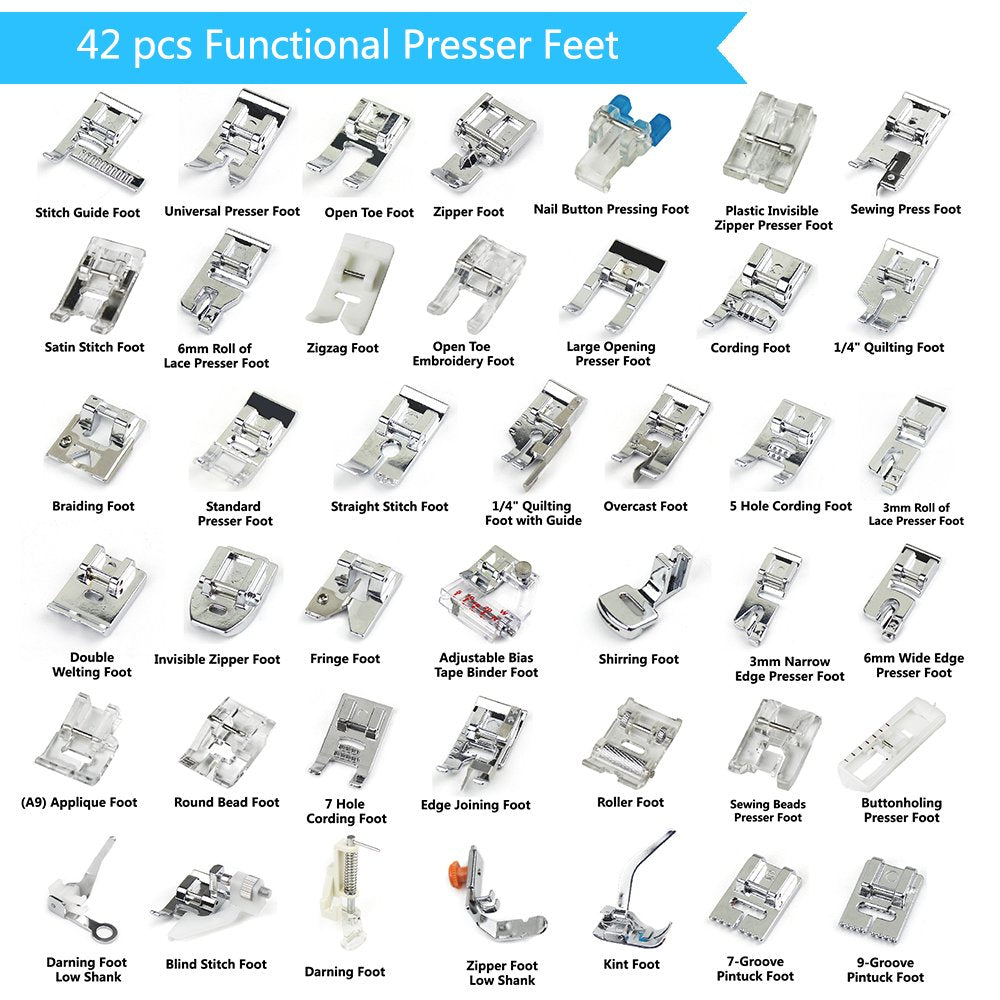 SewMaster 42 – The Complete Set for Perfect Sewing Projects!