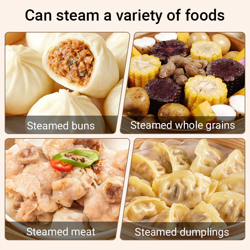 SteamMaster – For evenly cooked, healthy food