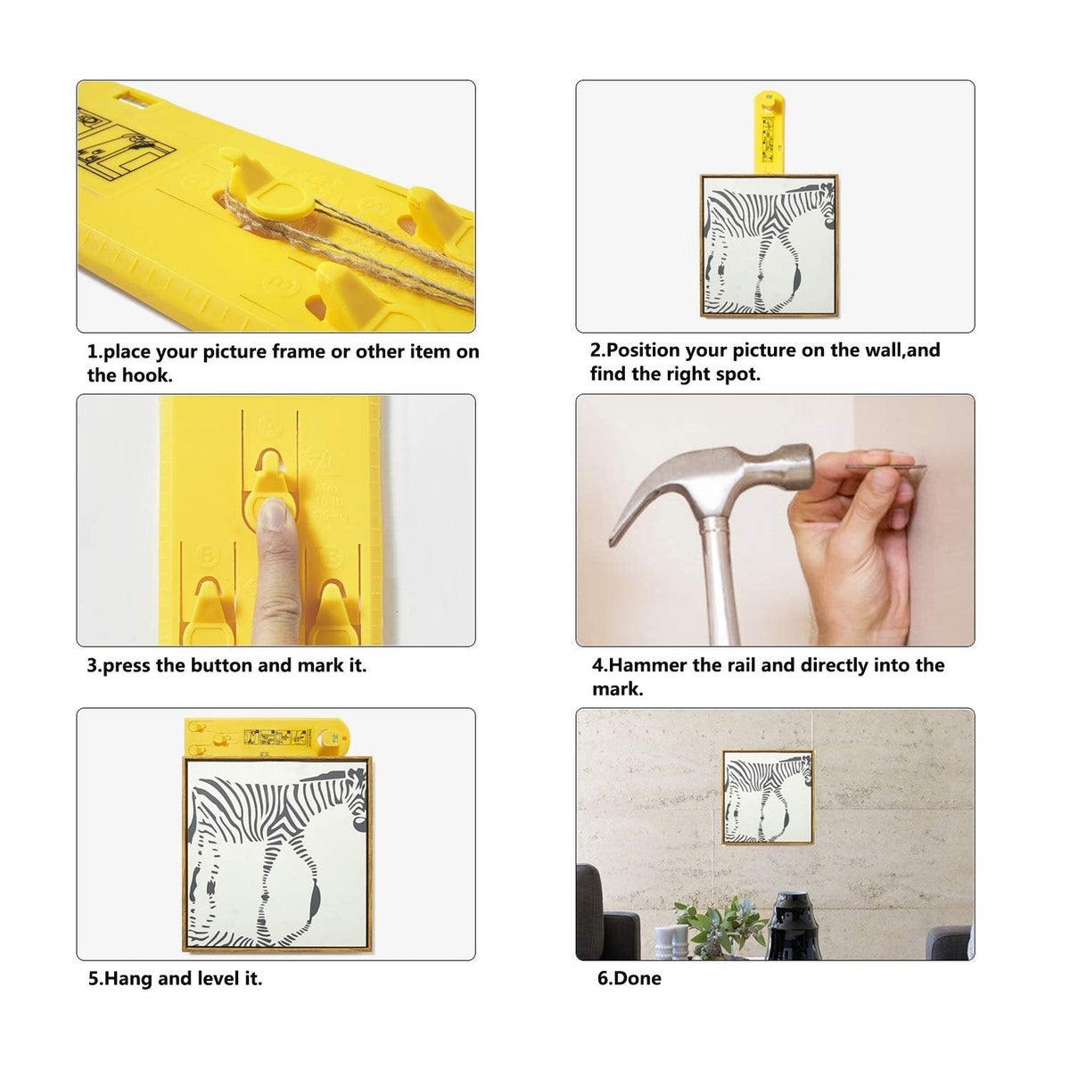 2+1 FREE | WallPro - Always Hang Pictures Straight on the First Try