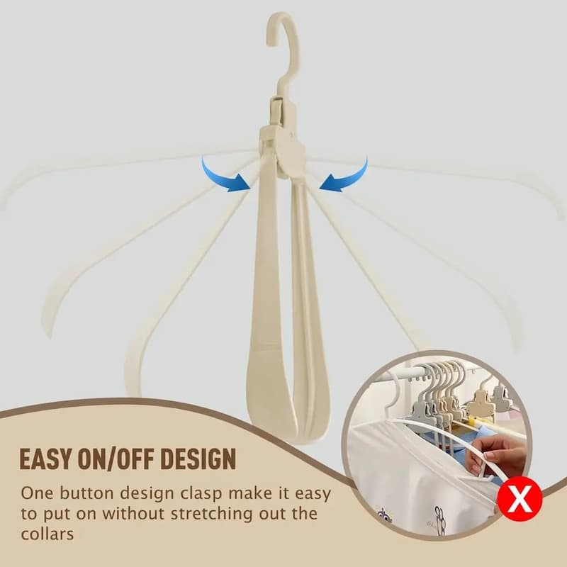 5+5 FREE | FormFix – Hang wrinkle-free & space-saving!