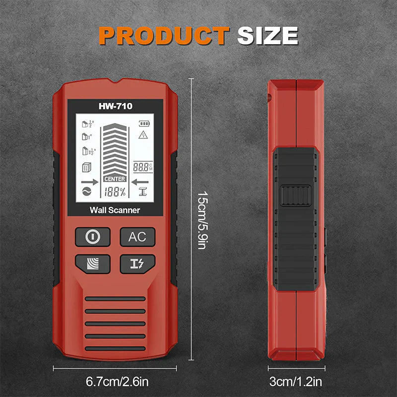 WallGuard Pro - Safely Detect Hidden Pipes and Cables Instantly
