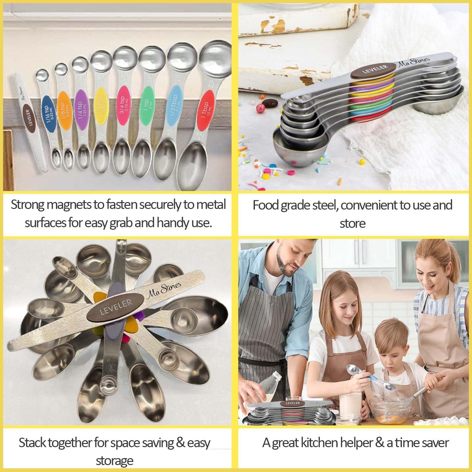 SmartSpoons – Precise Measuring with Magnetic Power