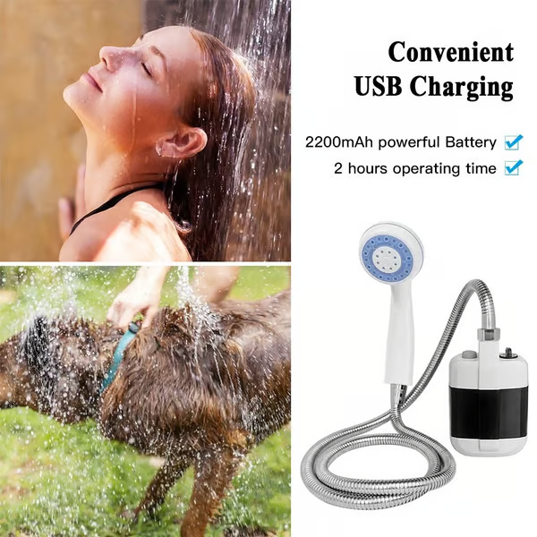 ShowerPulse - Instant Powerful Outdoor Shower for On the Go