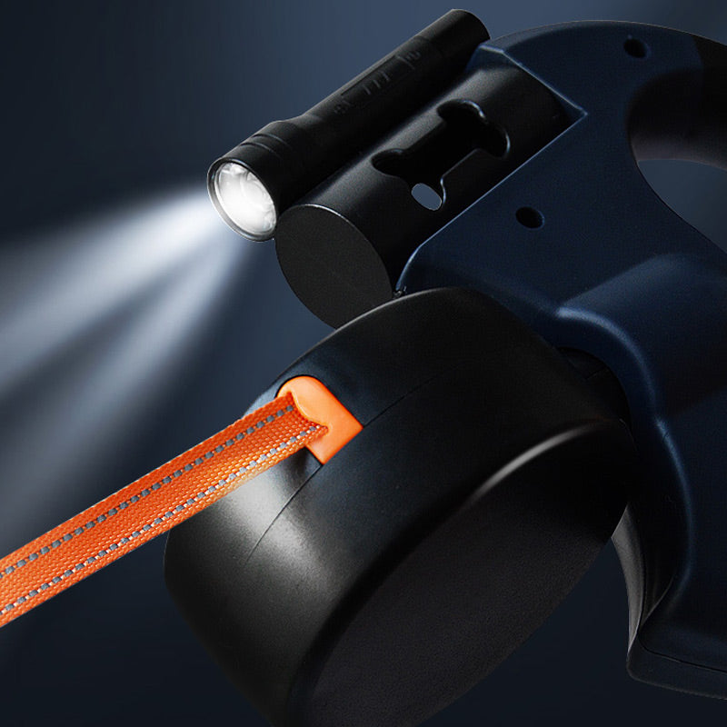 DoggieTame - Ultimate Tangle-Free Control and Safe Night Walks