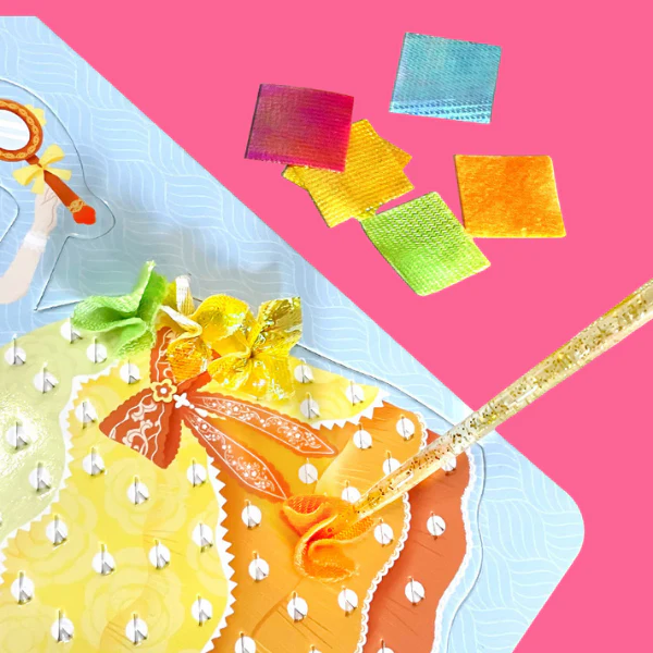 CraftivaKids - Ignite Creativity with Clean Fabric Art Fun