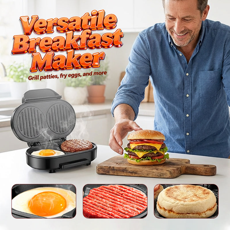 LivrettaDouble - Prepare Two Hot Breakfasts Quickly and Easily Every Morning