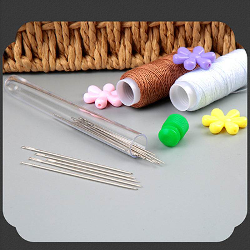 EmbroiMaster – Sharp Sewing Needle Set with Large Eye