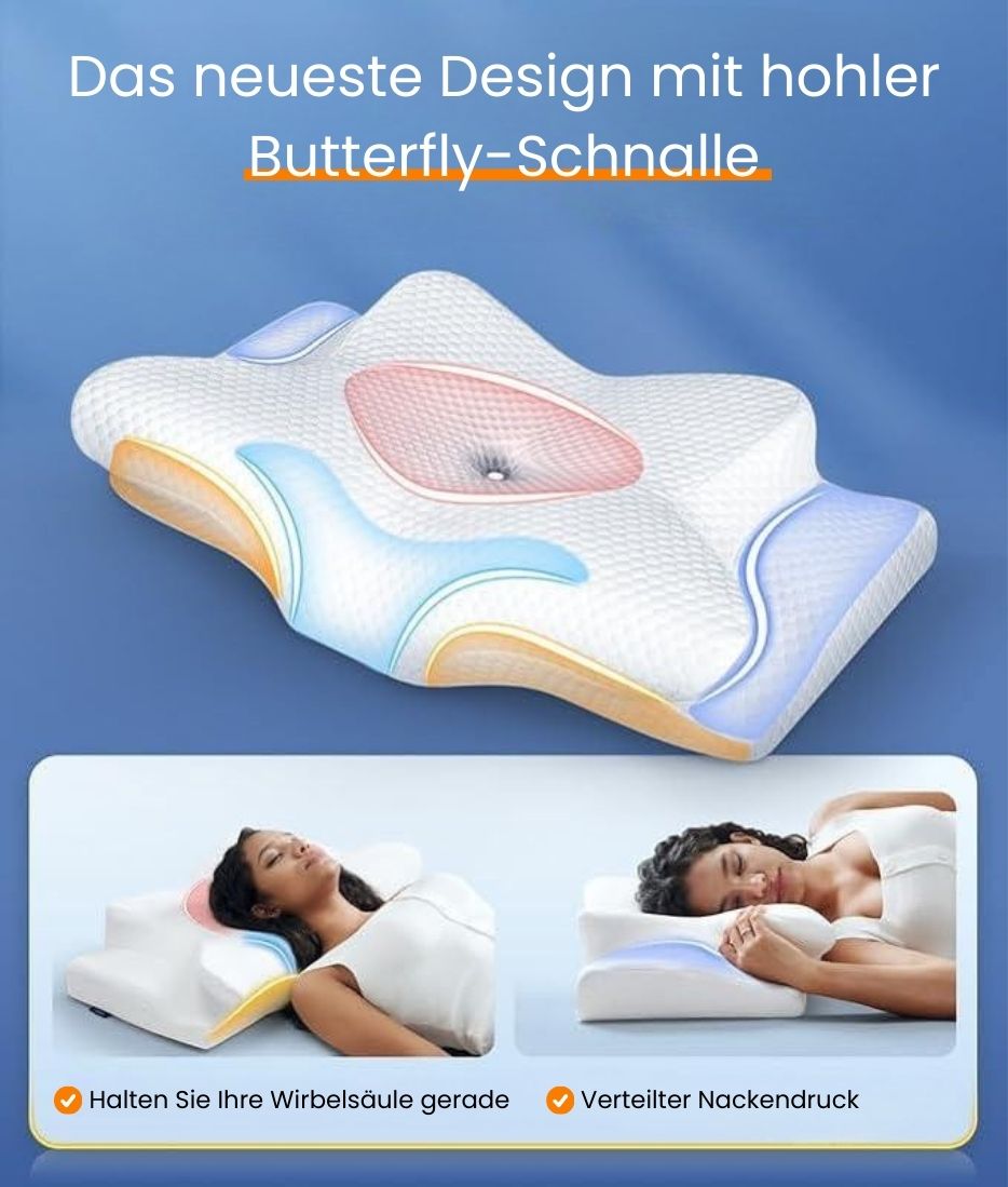 CalmNeck – Wake Up Pain-Free with Perfect Neck Support