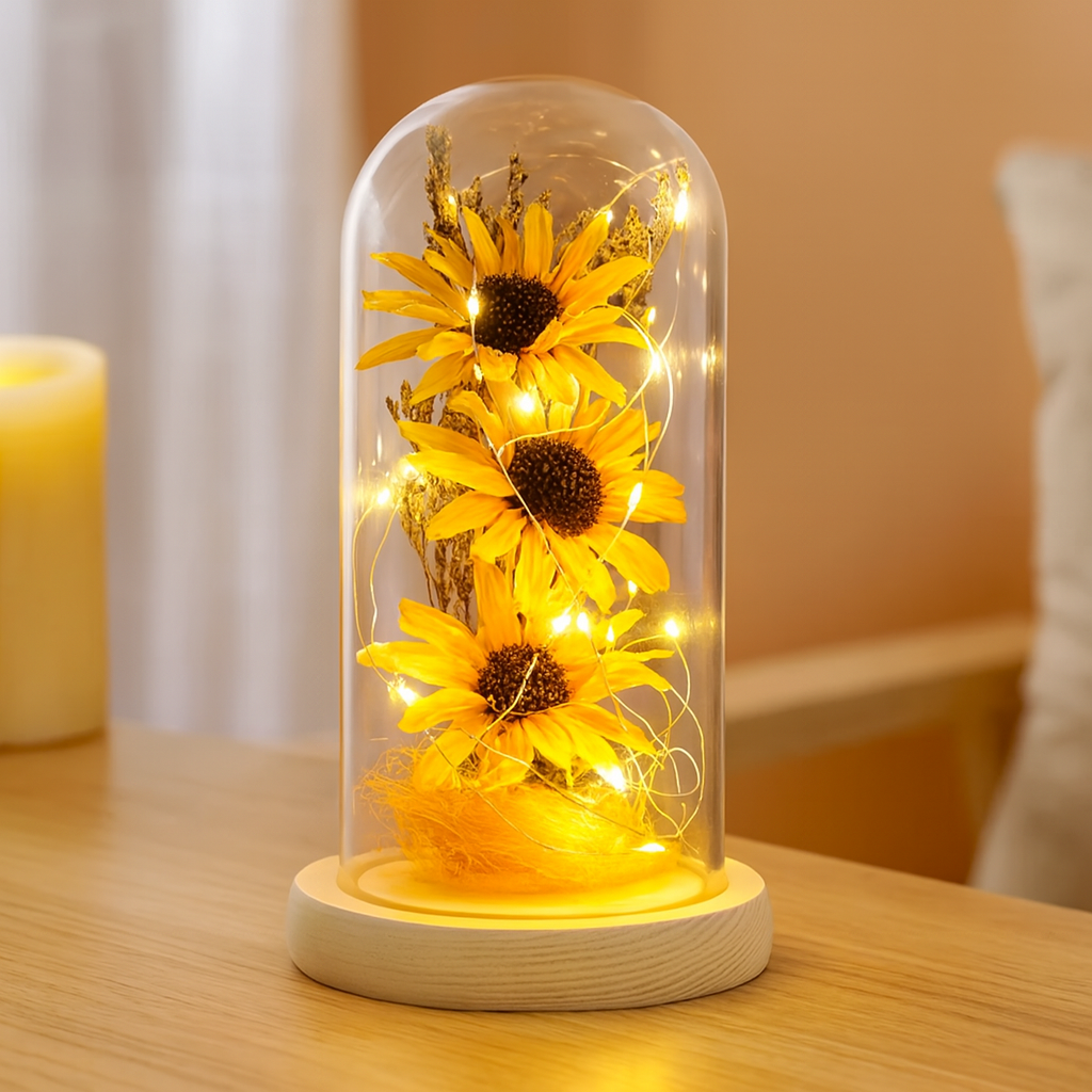 ShineBloom - Cozy Sunflower Lamp that Calms and Brightens Any Room