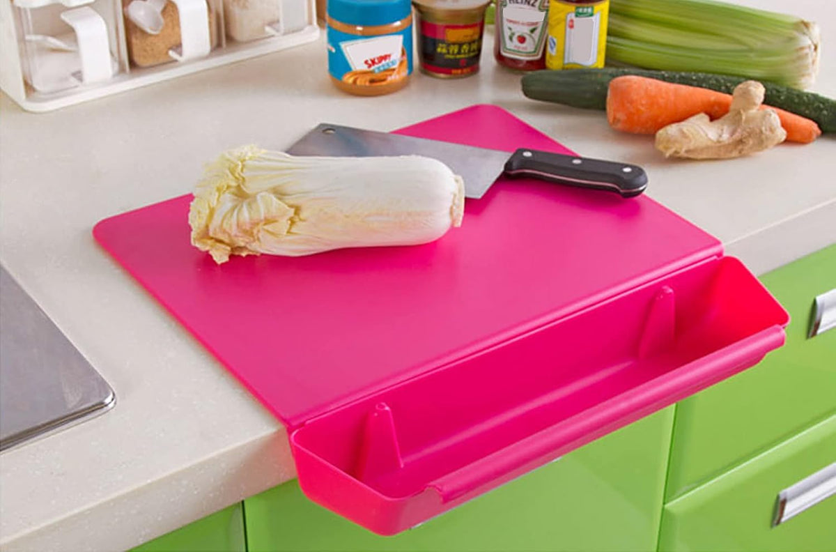 DrainCutGuard – keeps your cutting board dry, fresh, and knife-safe