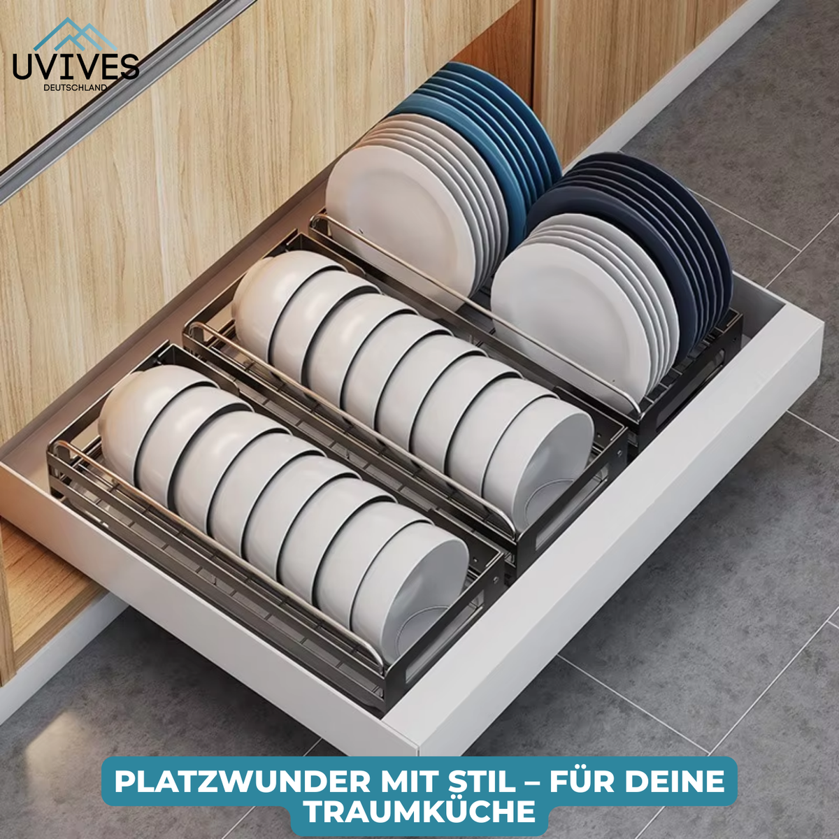 StackEase – The clever kitchen cabinet organizer!