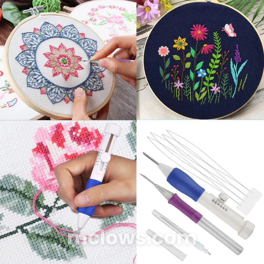 BloomStitching – Bring Fabrics to Life with Artistic Embroidery