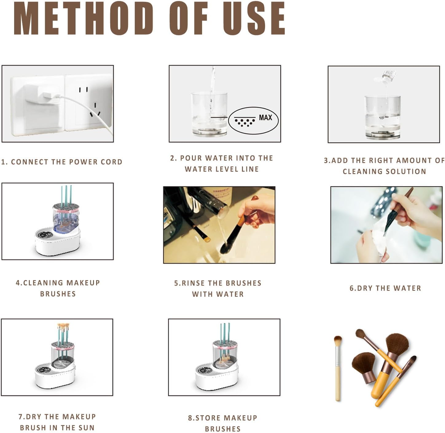 PureLuxe Pro – The All-in-One Tool for Your Makeup Brushes