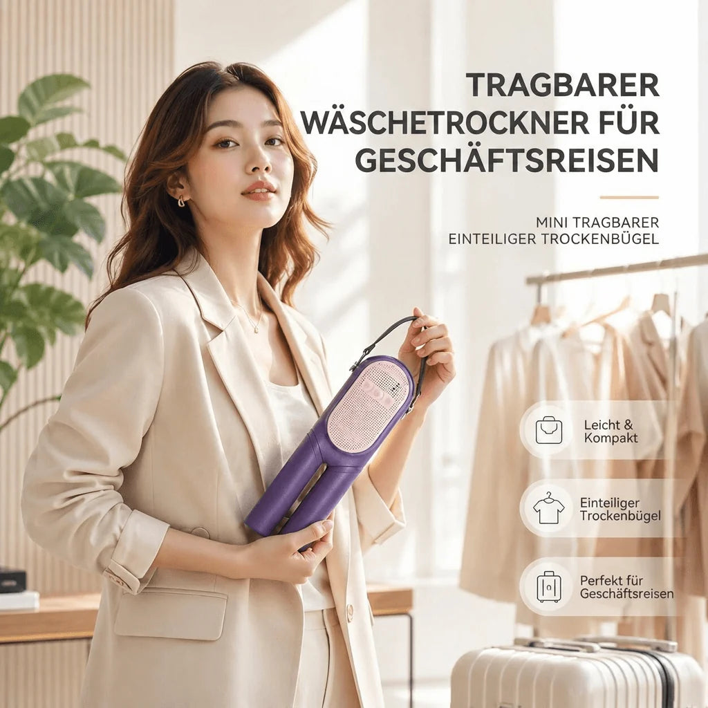 WarmDryr - Dries Clothes and Shoes Quickly Anywhere and Anytime