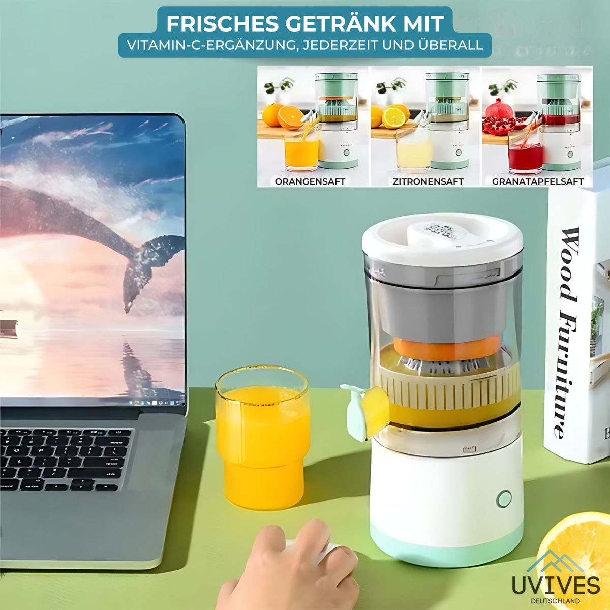 NutriSqueeze - Enjoy Healthy Juices Quickly and Easily