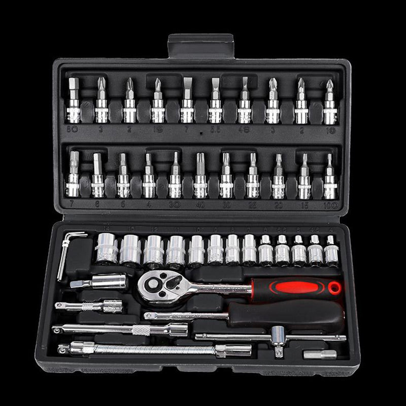 RigorGrip – The Ultimate 46-Piece Quick-Change Socket Wrench Set
