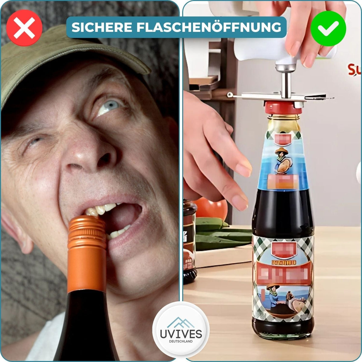 1+1 FREE | CapCracker - Effortlessly Open Jars and Bottles