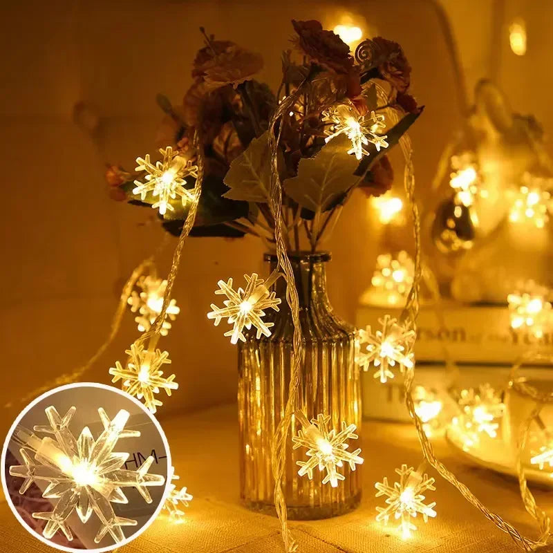 FrostGleam – Sparkling Snowflake Lights for Magical Winter Evenings