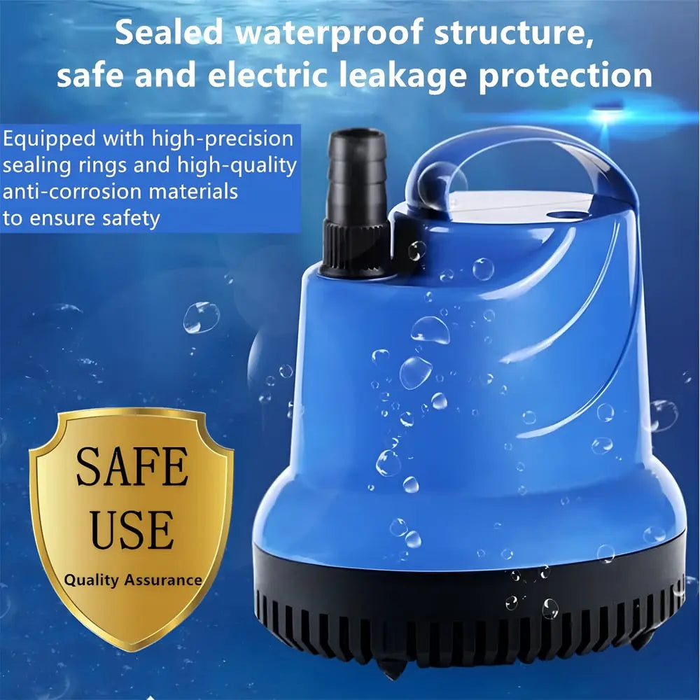 AquaPure – Crystal Clear Water, Whisper-Quiet Cleaning!