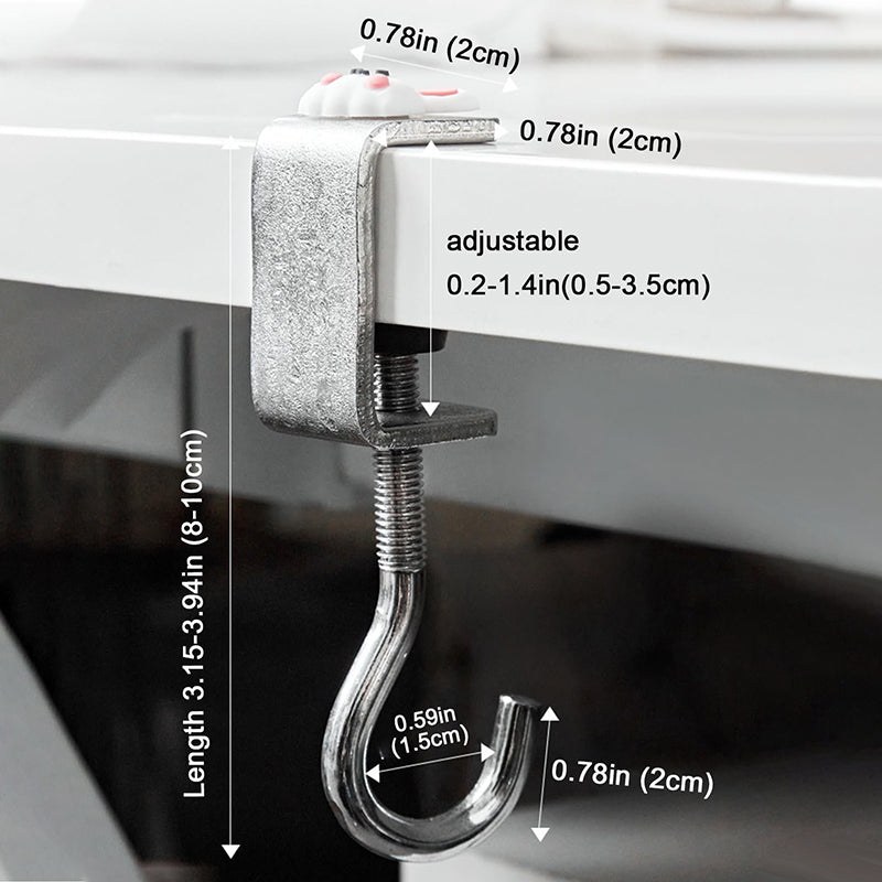 1+1 FREE | HookNeat – Desk Organization Without Drilling