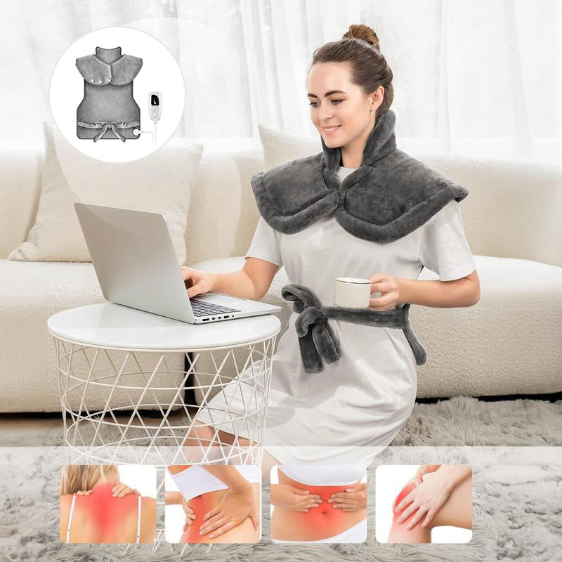 HeatEase – Instant Warmth & Relaxation for Neck and Shoulders!