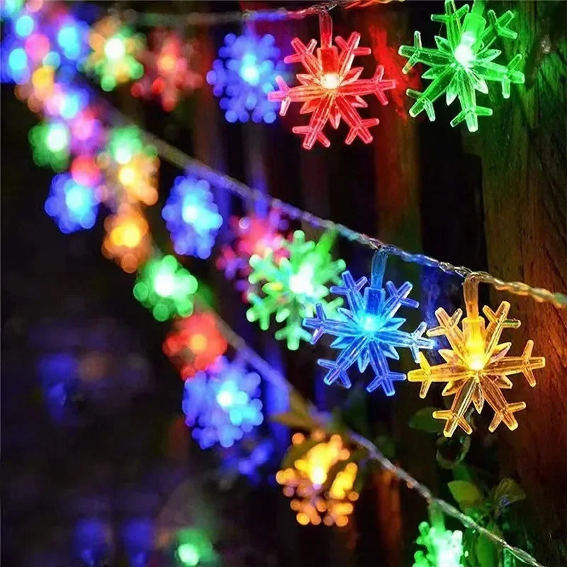 FrostGleam – Sparkling Snowflake Lights for Magical Winter Evenings