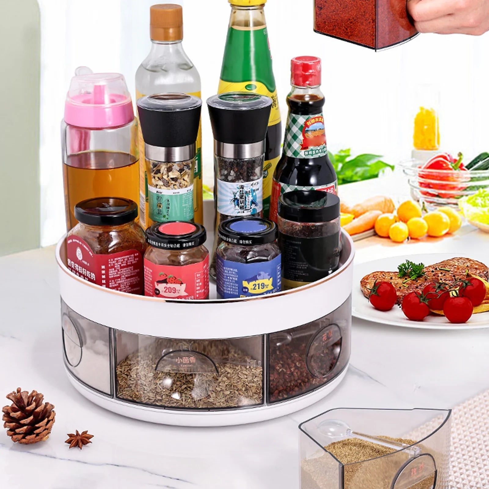 SpiceTurn – Your Spices Always Within Reach!