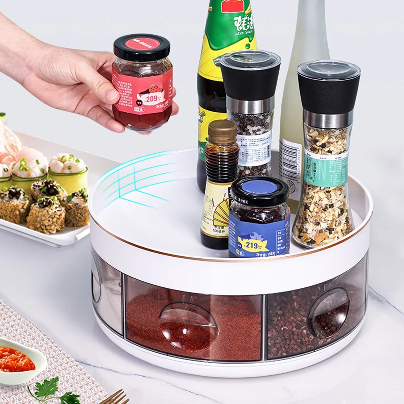 SpiceTurn – Your Spices Always Within Reach!