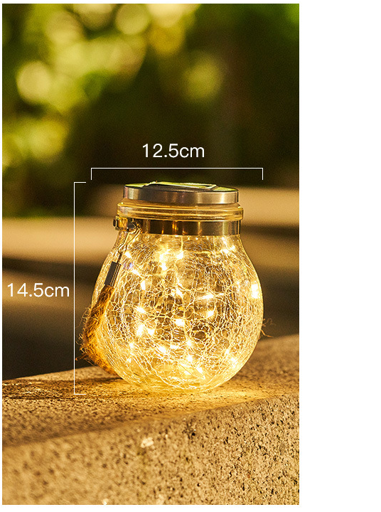 CrackGlow – Effortless Warm Solar Light for Cozy Evenings Outdoors