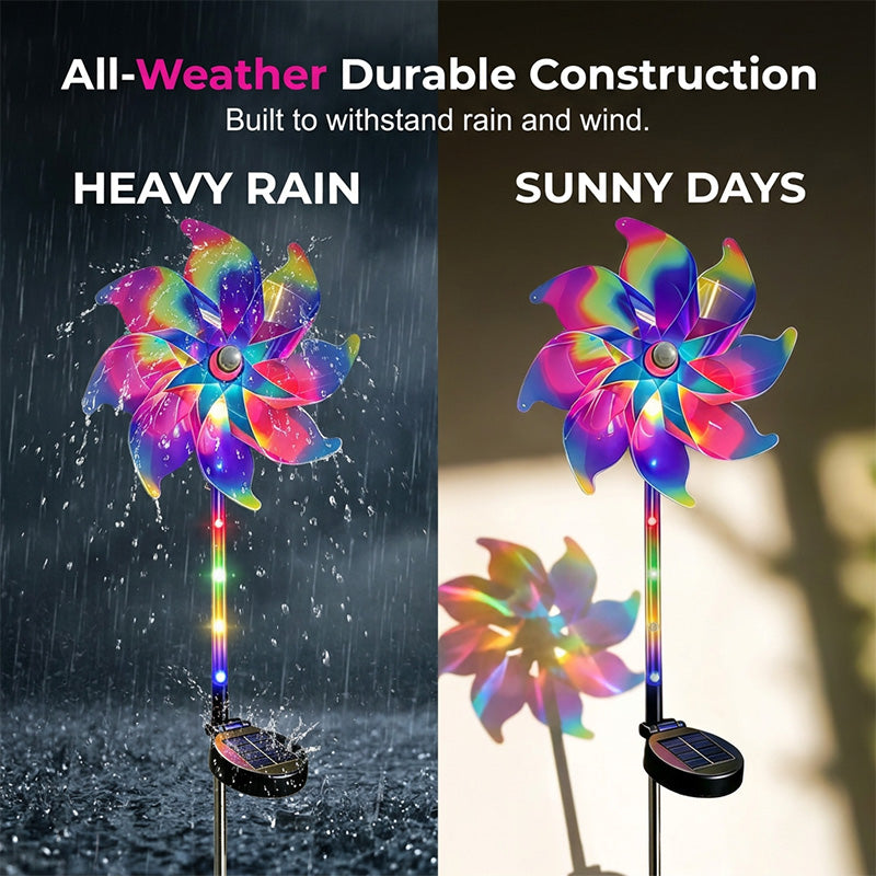 GlowTurbine – Illuminate Your Garden Automatically Day and Night