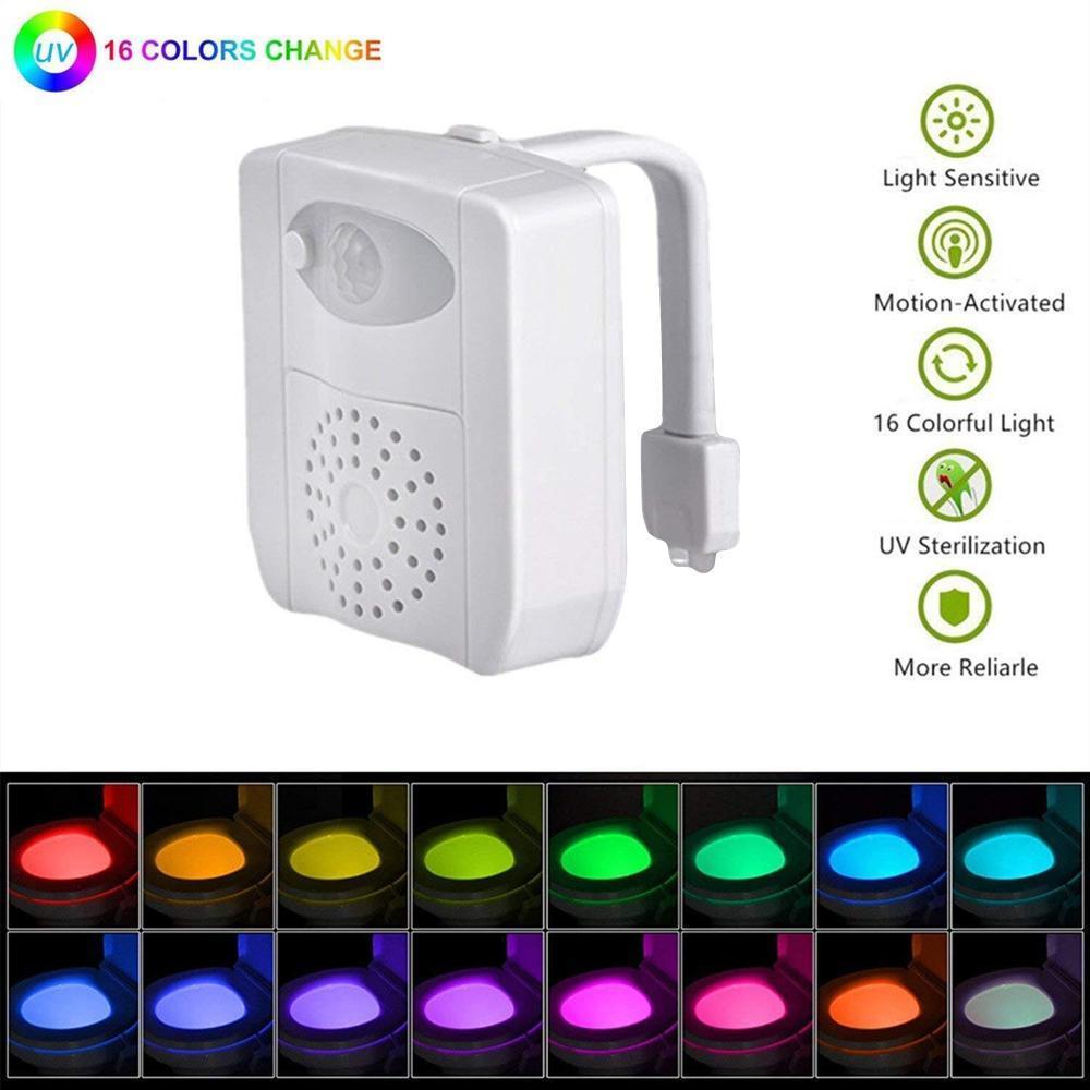 LumiClean – Colorful Toilet Light with UV Hygiene