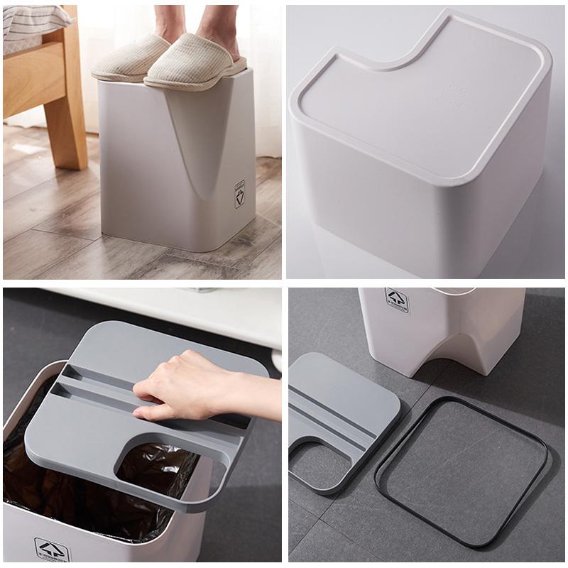LuxuryBin – Stackable Trash Bins for Endless Organization!