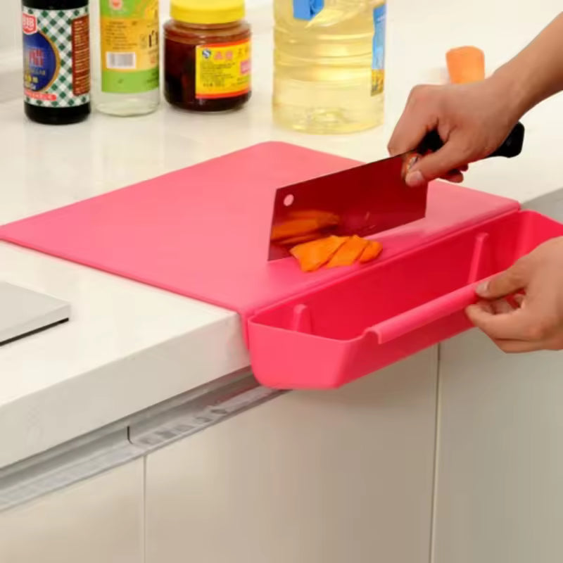 DrainCutGuard – keeps your cutting board dry, fresh, and knife-safe