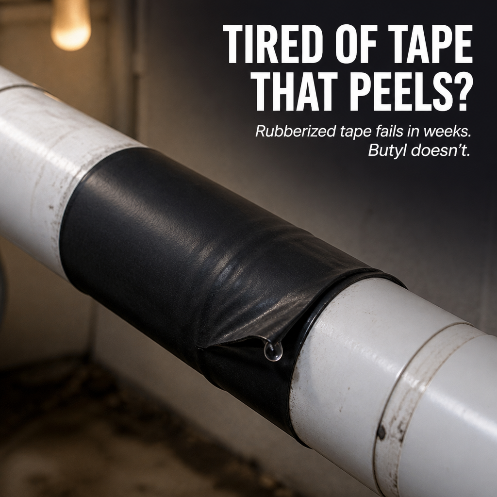 LeakGuardX – Stops leaks immediately and holds in any weather