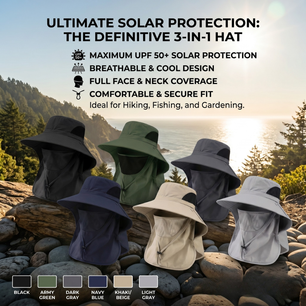 SunFree – Ultimate Sun Protection with Neck Guard and Comfort