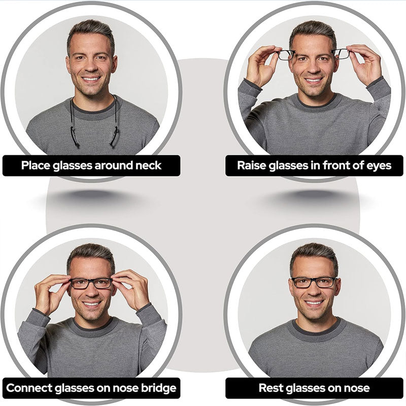 VisionEase – Reading Glasses That Never Get Lost