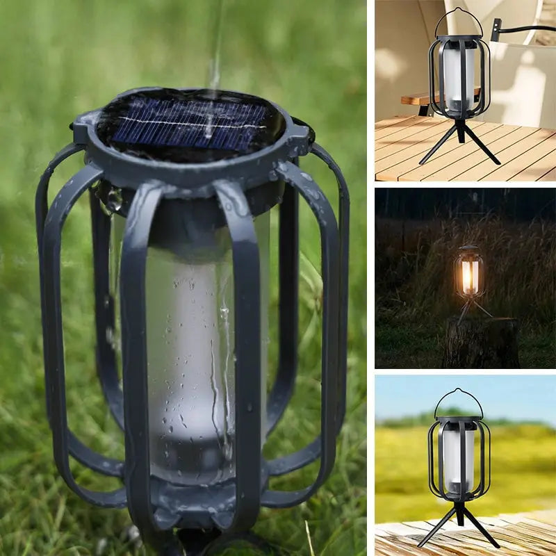 BurstGlow – Solar Light with Real Flame Atmosphere!