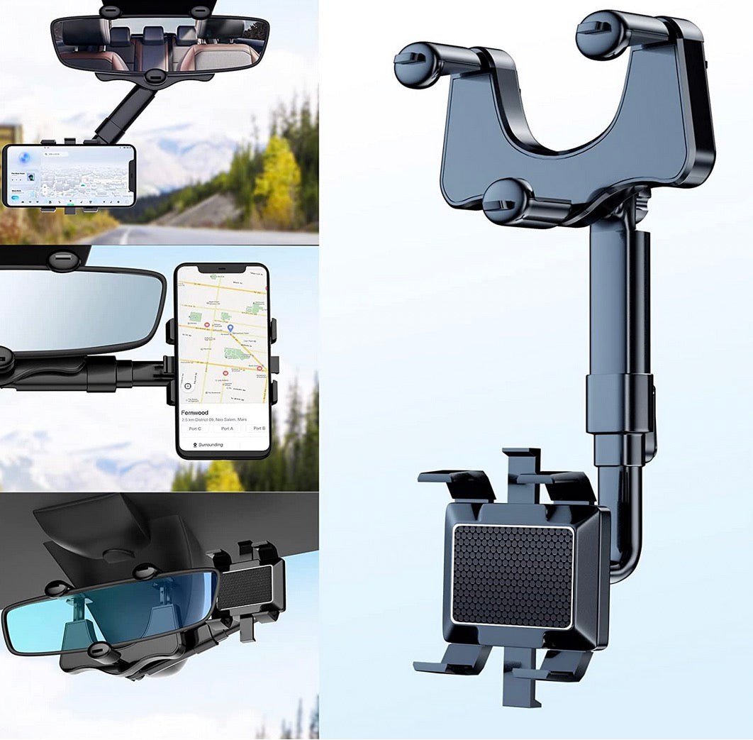 MirrorGrip – Drive Safer with the Phone Perfectly Positioned at Eye Level