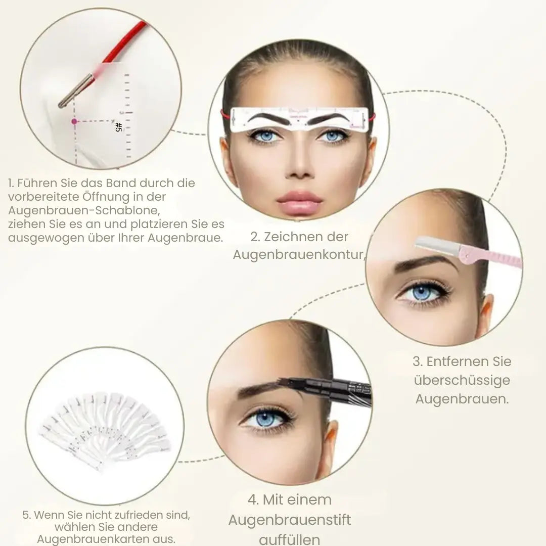 GlamBrow – Symmetrical Eyebrows in Seconds!