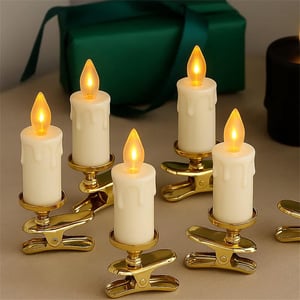 GlowClips – Flickering Candlelight Without Any Fire Hazard!