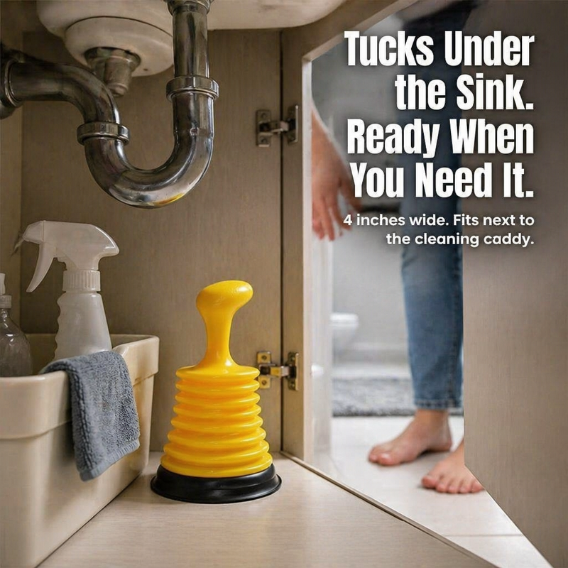 ClogCrush – Removes Stubborn Clogs Quickly Without Mess or Effort