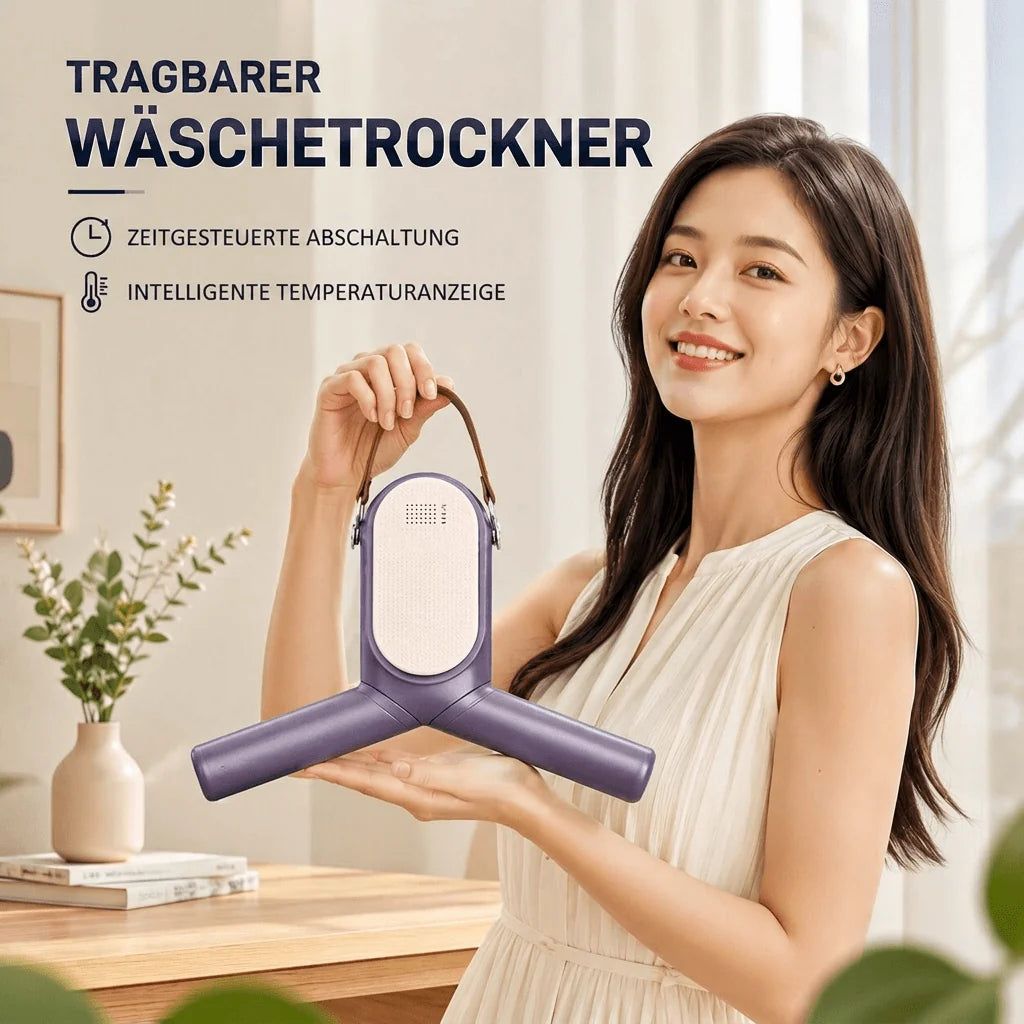WarmDryr - Dries Clothes and Shoes Quickly Anywhere and Anytime