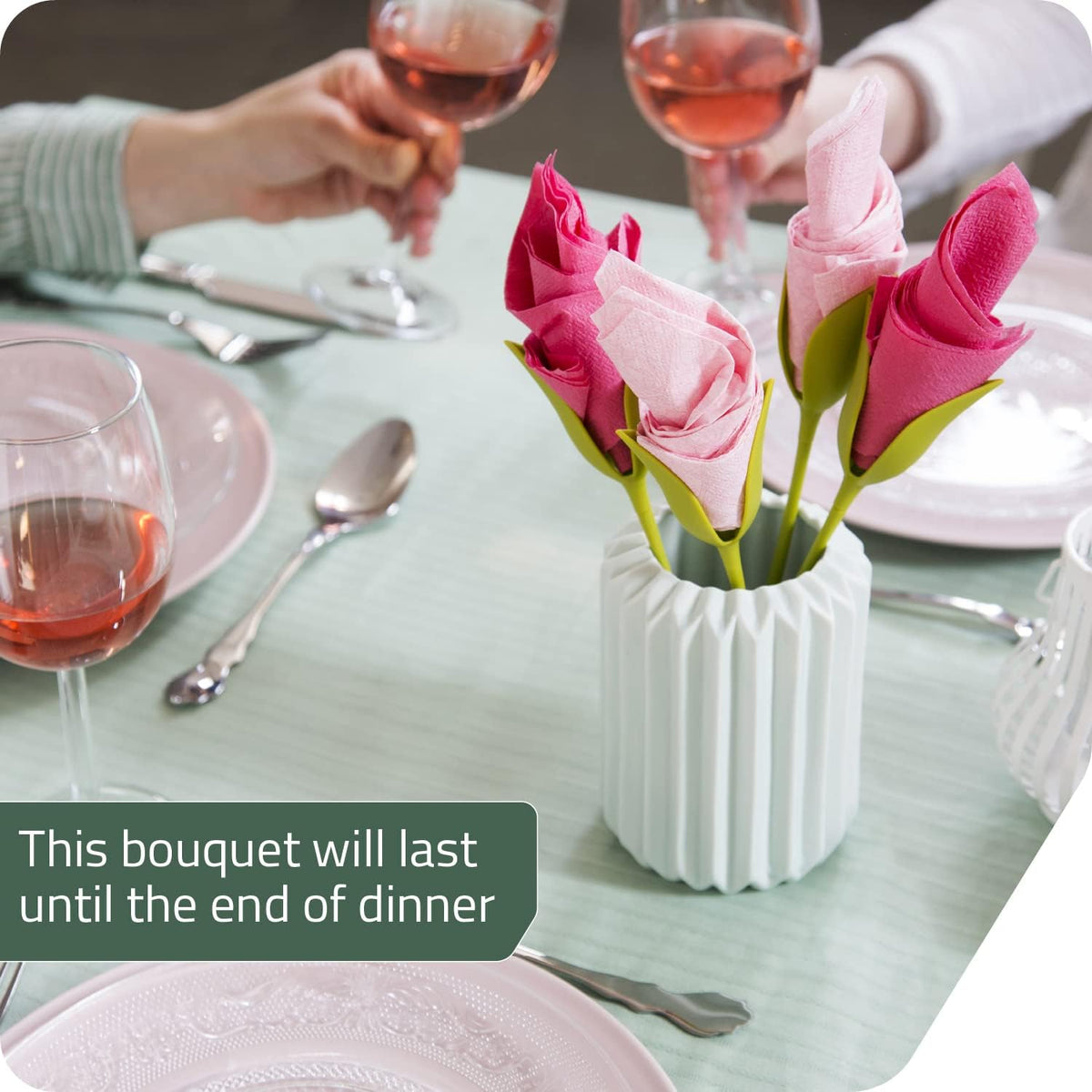 1+1 FREE | BloomCraft – Instantly transform napkins into impressive flower arrangements
