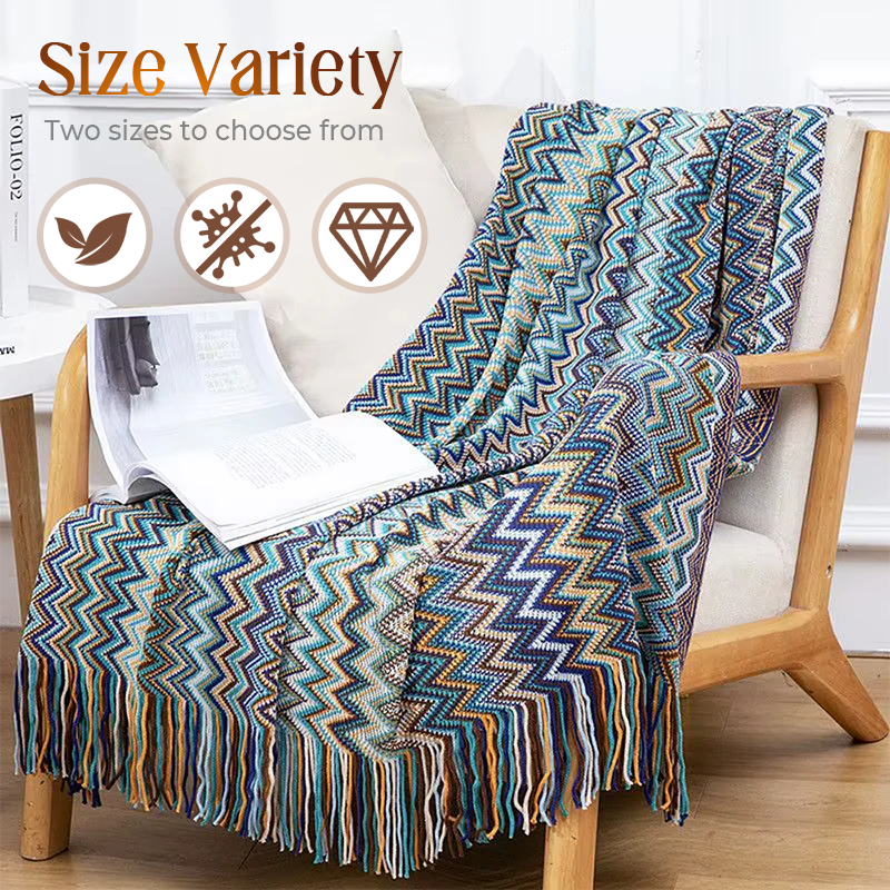 CasaLunaWeave – Boho Blanket That Combines Warmth and Style