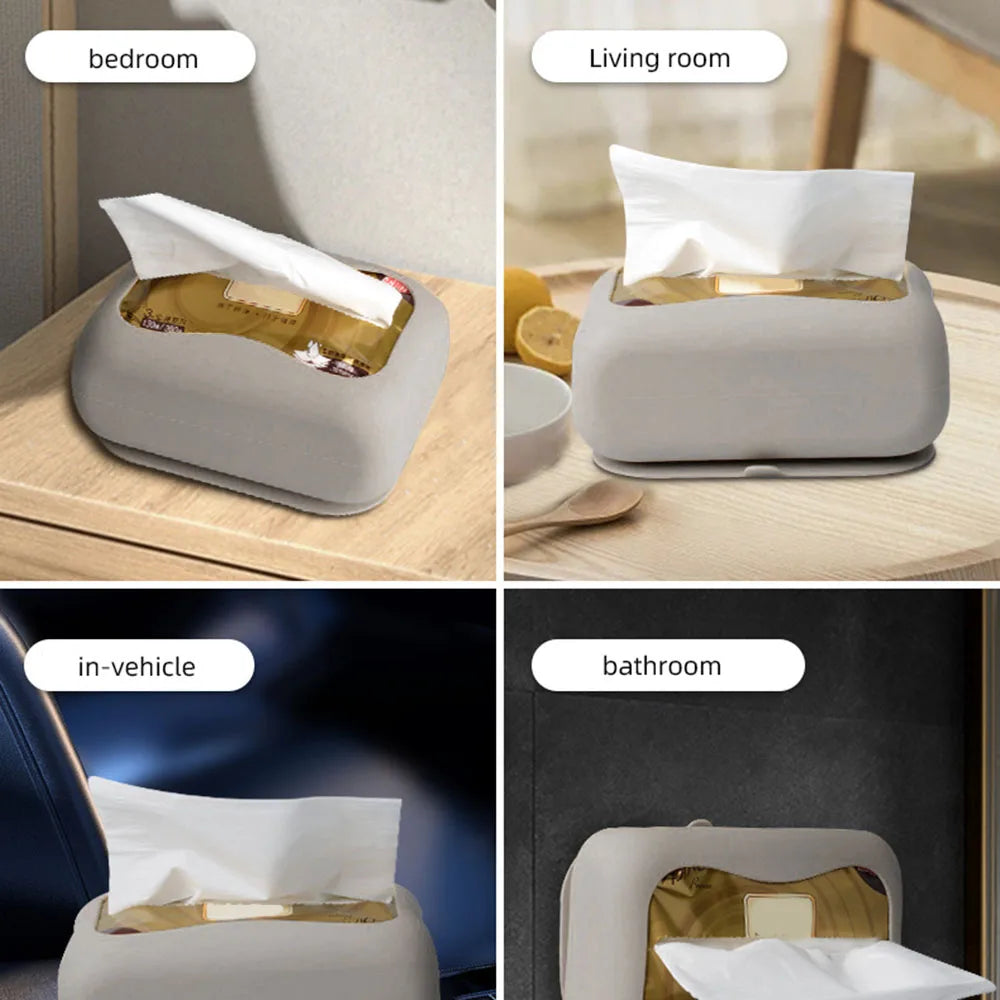 WipeHaven – Instantly More Counter Space with Neat Tissue Storage
