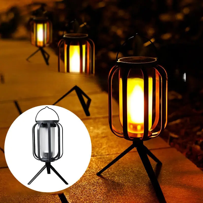 BurstGlow – Solar Light with Real Flame Atmosphere!