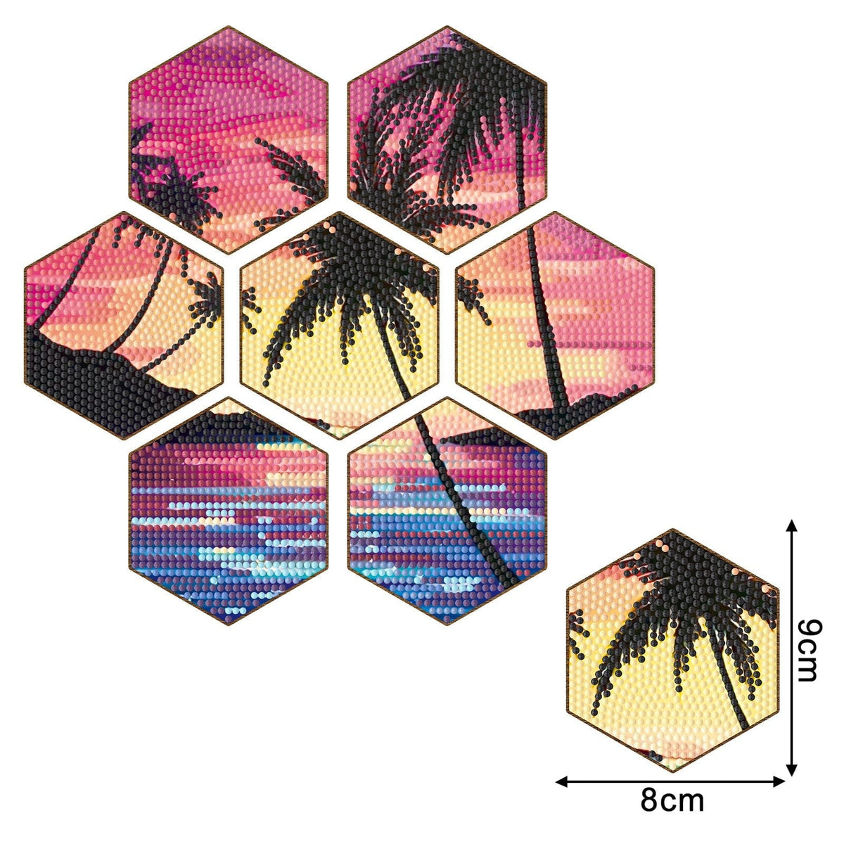 GlossHoneycomb – Creative Coasters That Beautify Your Home